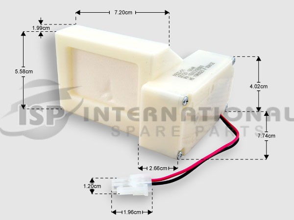 ΤΑΜΠΕΡ ΑΕΡΑΓΩΓΟΣ ΣΥΝΤΗΡΗΣΗΣ DC 12V ΨΥΓΕΙΟΥ WHIRLPOOL C00480597 image