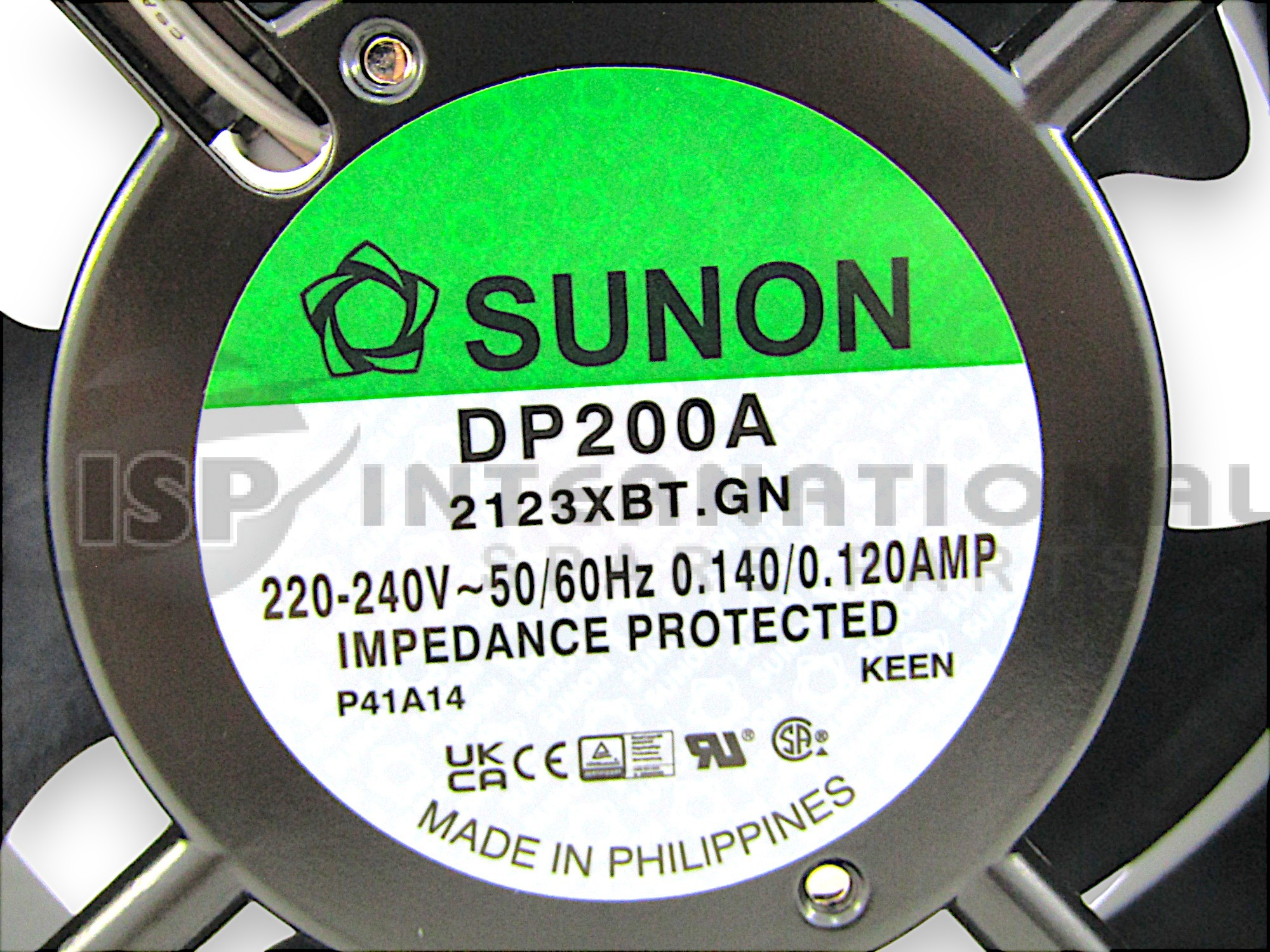 ΑΝΕΜΙΣΤΗΡΑΣ SUNON DP200A 230V 22W 120Χ120Χ38ΜΜ image