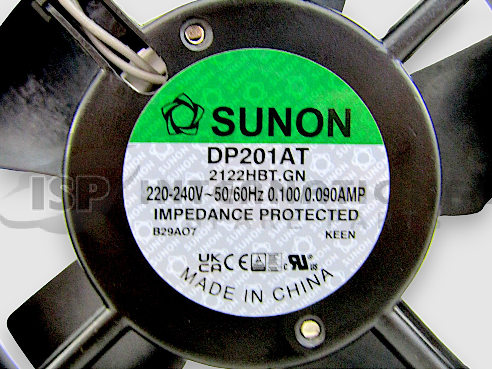 ΜΟΤΕΡ ΕΠΑΓΓΕΛΜΑΤΙΚΟ SUNON 120Χ120Χ25 19W 230V 2150RPM image