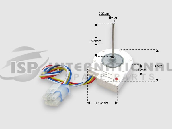 ΑΝΕΜΙΣΤΗΡΑΣ ΚΑΤΑΨΥΞΗΣ ΤΥΠΟΥ GENERAL ELECTRIC 276112 9,75V 3,25W image