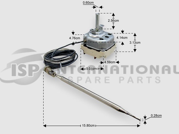 ΘΕΡΜΟΣΤΑΤΗΣ ΕΠΑΓ.ΦΡΙΤΕΖΑΣ ΤΡΙΦΑΣΙΚΟΣ 95-180°C EGO 55.34035.080 image