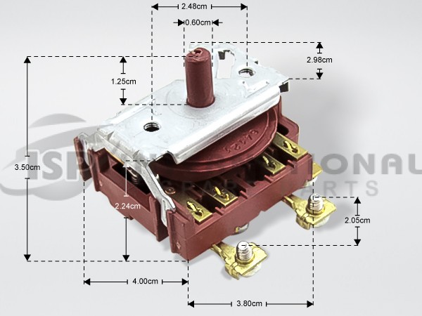 ΔΙΑΚΟΠΤΗΣ ΣΑΛΑΜΑΝΔΡΑΣ 4+2 ΕΠΑΦΕΣ 4 ΘΕΣΕΩΝ 16A 250V image