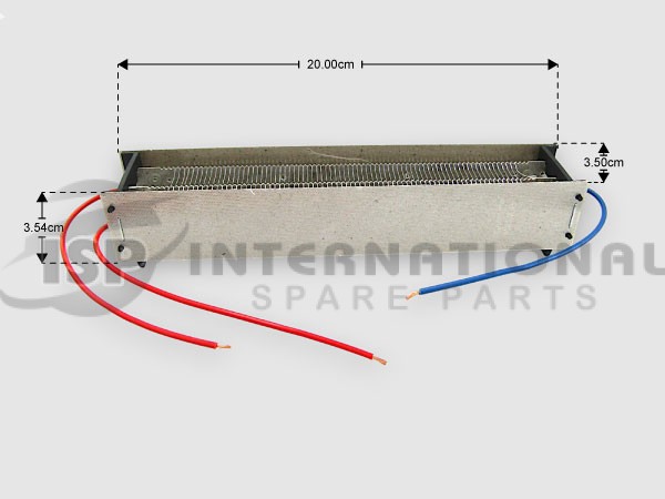 ΑΝΤΙΣΤΑΣΗ ΧΤΕΝΑ ΜΕ ΚΑΛΩΔΙΟ 20CM ΙΤΑΛΙΚΗ 230V 2X1000 WATT image