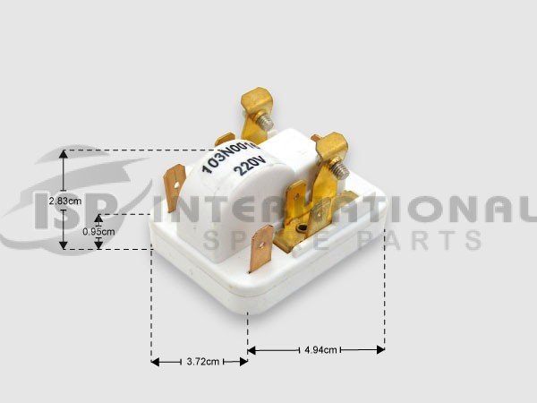 ΡΕΛΕ ΨΥΓΕΙΟ ΟΙΚΙΑΚΟY DANFOSS 103N0016 1/8HP image