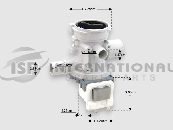 ΑΝΤΛΙΑ ΠΛΥΝΤΗΡΙΟY ΡΟΥΧΩΝ MORRIS SAMSUNG 30W B25-6A DC90-11110K image