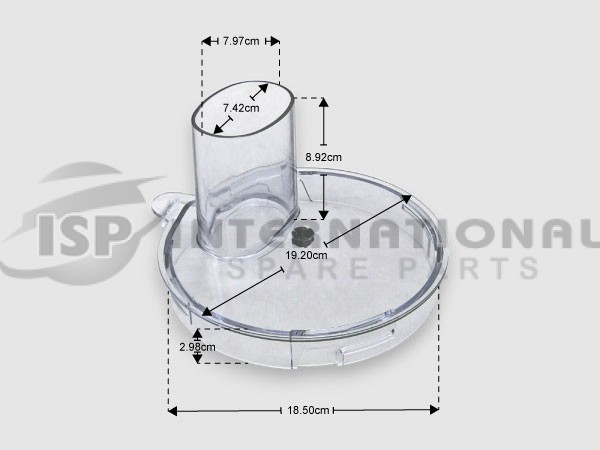 ΓΝΗΣΙΟ ΚΑΠΑΚΙ ΜΕΓΑΛΟΥ ΚΑΔΟΥ ΜΠΛΕΝΤΕΡ  DELONGHI KENWOOD AS00000715 image