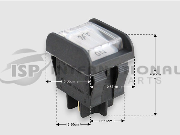 ΔΙΑΚΟΠΤΑΚI ON-OFF ΔΙΠΟΛΙΚΟ ΛΕΥΚΟ ΜΕ ΚΑΛΥΜΜΑ 16A 250V image