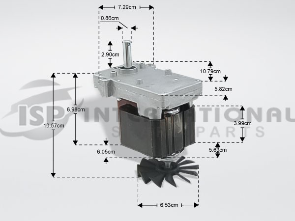 ΜΟΤΕΡ KENTA K9117154 5RPM 230V ΜΕ ΦΤΕΡΩΤΗ H40 50W image