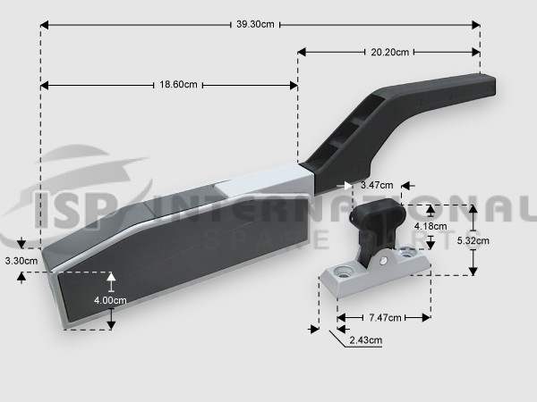 ΚΛΕΙΣΤΡΟ ΘΑΛΑΜΟΥ ΕΠΑΓΓΕΛΜΑΤΙΚΟΥ INTERTECNICA R017480 RH/LH 1825 image