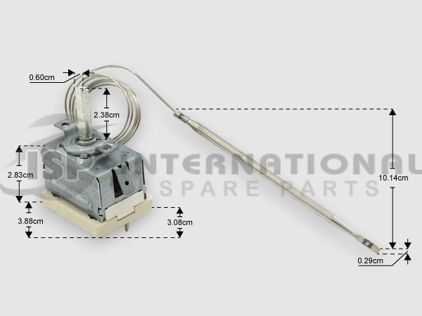 ΘΕΡΜΟΣΤΑΤΗΣ ΚΟΥΖΙΝΑΣ AEG ZANUSSI ELECTROLUX 274˚C 3570832018 image