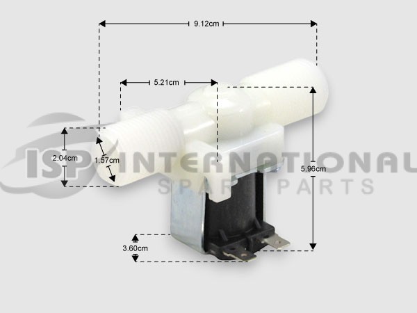 ΒΑΛΒΙΔΑ ΠΛΥΝΤΗΡΙΟΥ  ΡΟΥΧΩΝ ΕΥΘΕΙΑ 1/2-1/2 230V image