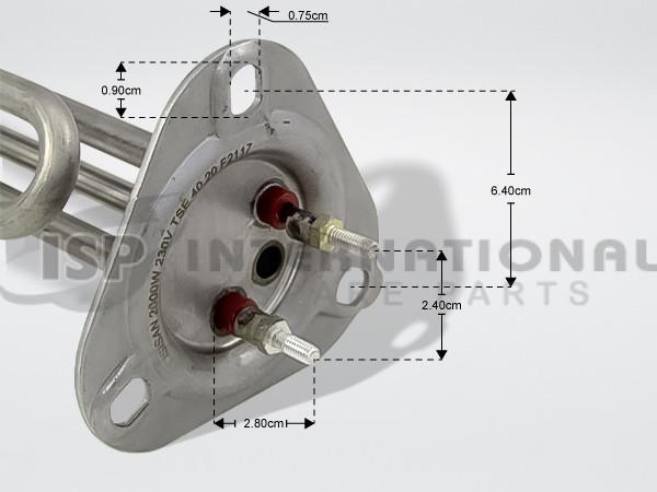 ΑΝΤΙΣΤΑΣΗ ΜΠΟΙΛΕΡ ΕΠΑΓΓ.ΠΛ.ΠΙΑΤΩΝ 2000W 230/230V L35CM image