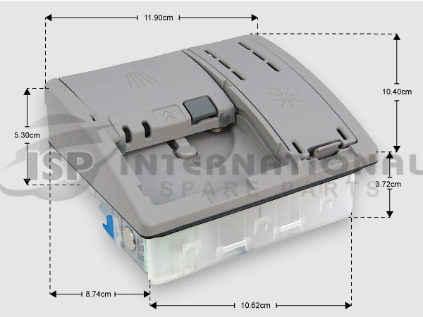 ΓΝΗΣΙΑ ΣΑΠΟΥΝΟΘΗΚH ΠΛΥΝΤΗΡΙΟY ΠΙΑΤΩΝ BOSCH SIEMENS PITSOS 755073 image