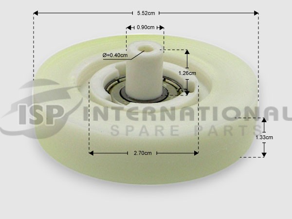 ΓΝΗΣΙΟ ΡΑΟΥΛΟ ΚΑΔΟΥ ΣΤΕΓΝΩΤΗΡΙΟΥ ARISTON INDESIT HOT POINT WHIRLPOOL 481010456115 image