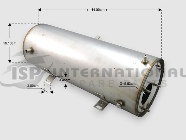 ΜΠΟΙΛΕΡ ΕΠΑΓΓ. ΠΛ.ΠΙΑΤΩΝ Φ160Χ440ΜΜ GB413FNT image