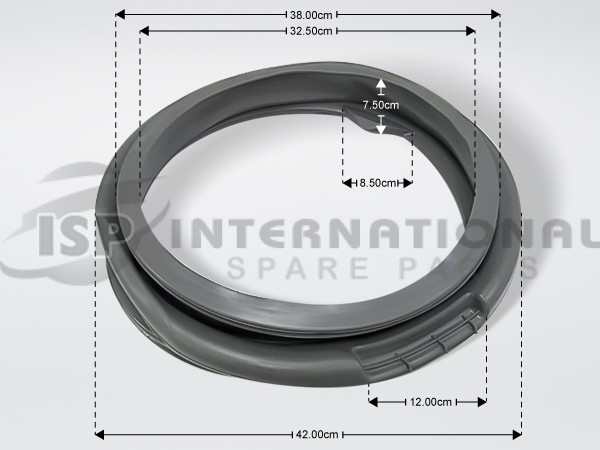 ΛΑΣΤΙΧΟ ΠΟΡΤΑΣ ΠΛΥΝΤΗΡΙΟY ΡΟΥΧΩΝ WHIRLPOOL 481010947486 image