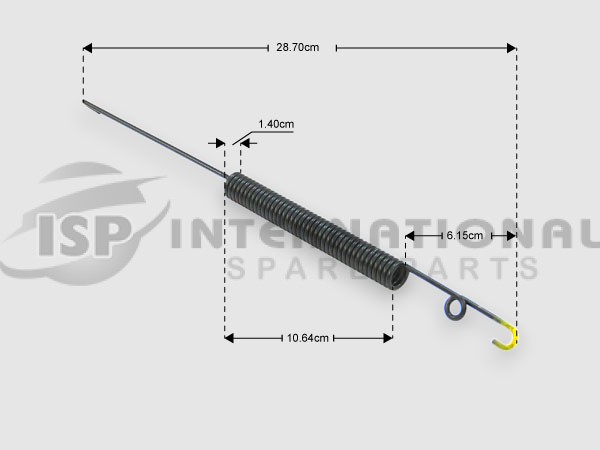 ΕΛΑΤΗΡΙΟ ΠΟΡΤΑΣ ΠΛΥΝΤΗΡΙΟΥ ΠΙΑΤΩΝ AEG ELECTROLUX 1527529000 image