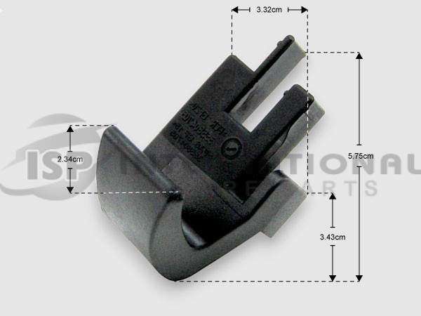 ΓΝΗΣΙΟ ΣΤΗΡΙΓΜΑ ΠΟΡΤΑΣ ΚΑΤΩ ΔΕΞΙΑ AEG ELECTROLUX ZANUSSI 3558047043 image