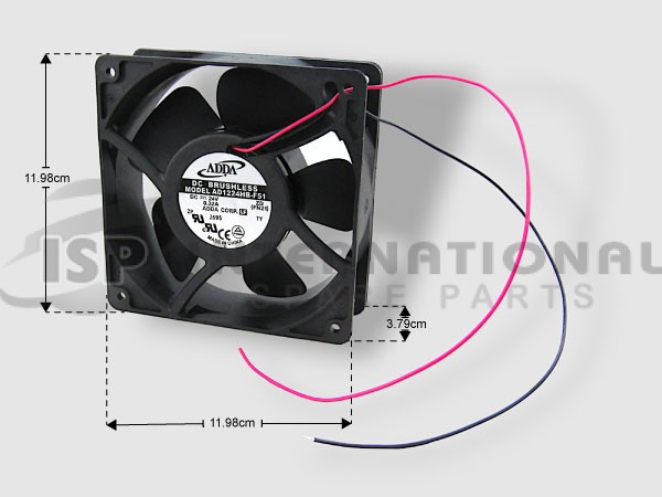 ΜΟΤΕΡ ΕΠΑΓΓΕΛΜΑΤΙΚΟ 120Χ120Χ38 6.2W 24V 2800RPM image